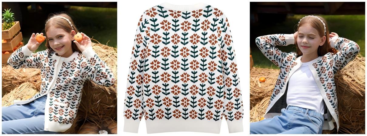 Patterned Knit Cardigans for Schools | Themed Uniform Wear Manufacturer