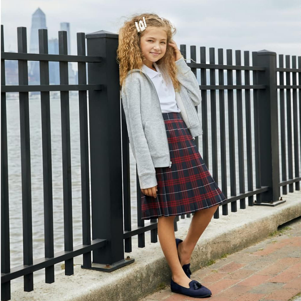 Zip-Front Hooded Sweatshirts for Schools | Custom Uniform Apparel & Bulk Hoodies