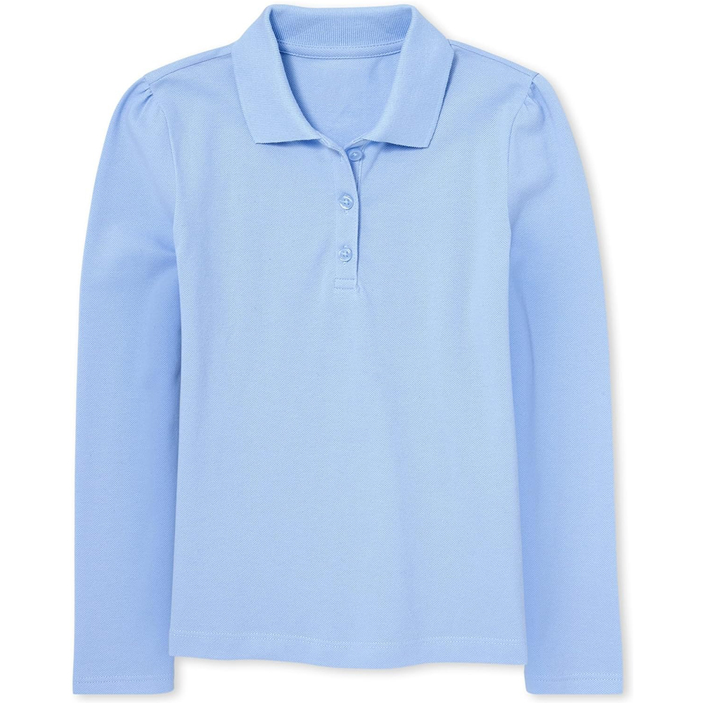 Girls' Puff Sleeve Polo Shirt Manufacturer | Custom School Uniform Tops & OEM Production