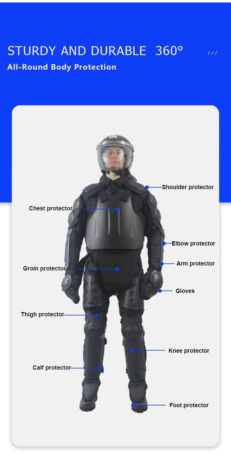 TacCommander Bulletproof Riot Control Suit