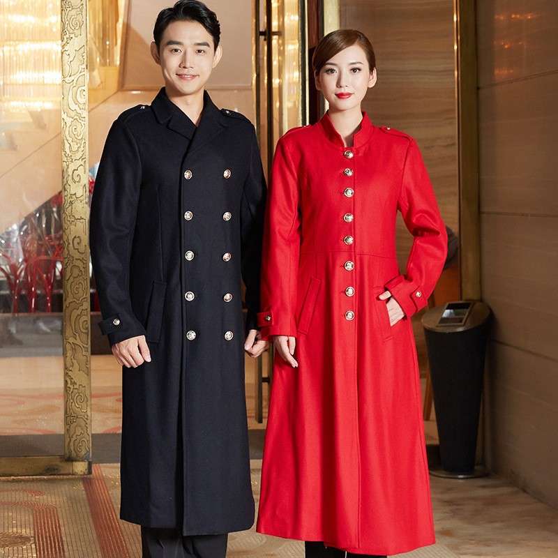 معاطف رسمية طويلة للفنادق _ ملابس احتفالية شتوية _ مورد ممتاز