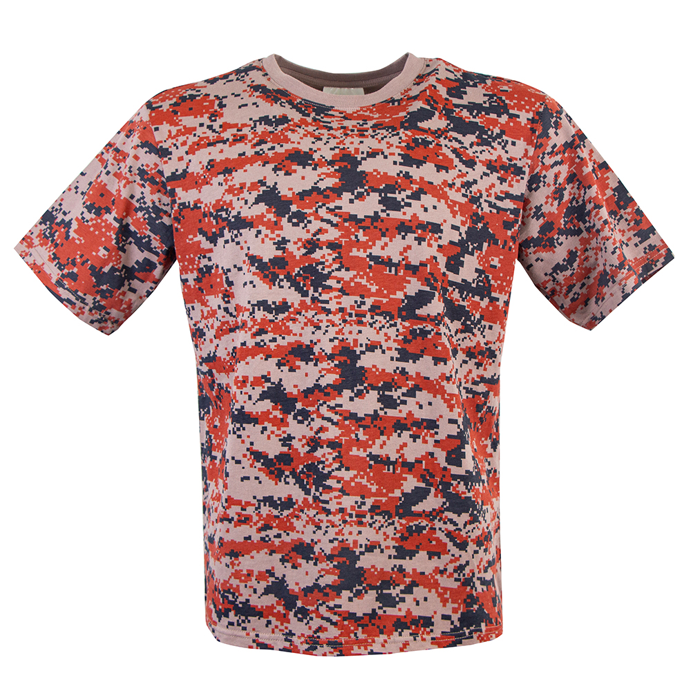 تي شيرت مموّه رقمي من غانا-مجموعة عسكرية وغير رسمية-مورد مرخص